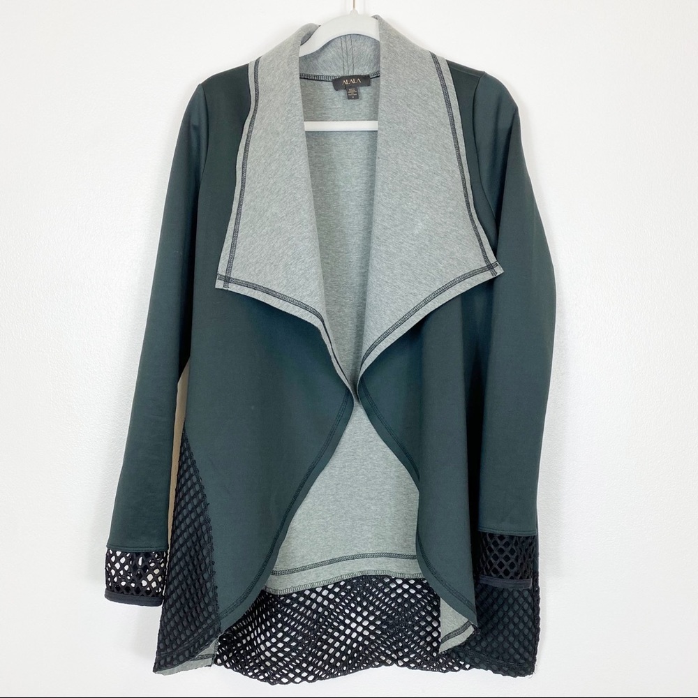 ALALA Neoprene Blanket Jacket Black Size Small - Picture 3 of 13
